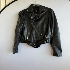 Forever 21 Faux Leather Moto Jacket
